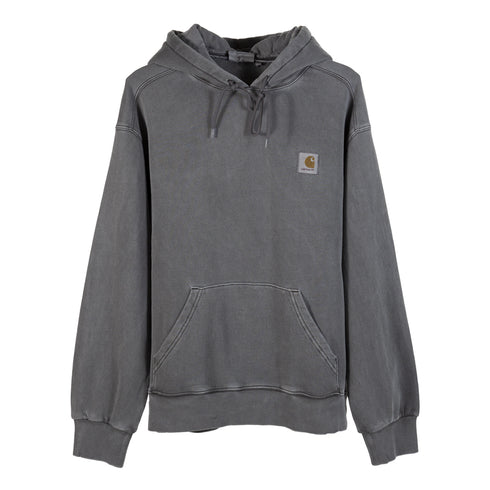 Carhartt WIP Hooded Nelson Sweat Black Garment Dyed I029963_89_GD Degli Uberti